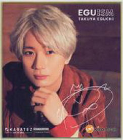 【中古】紙製品 江口拓也(服：茶色/頬杖) 複製サイン入りオリジナルミニ色紙 「江口拓也ソロアーティストデビュー記念キャンペーン＠カラオケの鉄人」 スペシャルドリンク注文特典