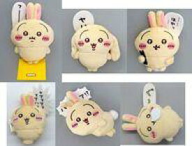 【中古】バッジ・ビンズ 全6種セット ぬいぐるみバッジ 「ちいかわマーケット ちいかわくじ ちいかわ なんか小さくてかわいいやつ うさぎだらけくじ」 E賞