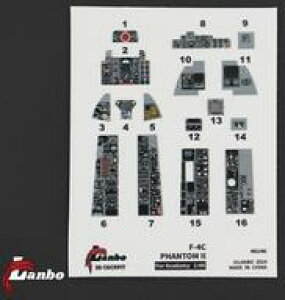 yVizhEH 1/48 F-4C 3DfJ[ (AJf~[p) [LNB48146]