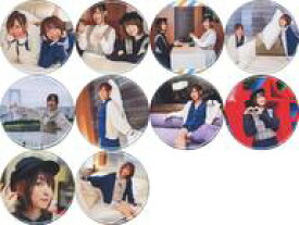 【中古】バッジ・ビンズ 全10種セット 高橋李依＆上田麗奈 トレーディング缶バッジ その3 「高橋李依・上田麗奈 仕事で会えないからラジオはじめました。」