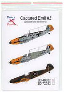 yVizhEH 1/48 hߊlꂽG~[h #2FblꂽBf109E-4/B W.Nr. 4101 fJ[ [TRMED48032]