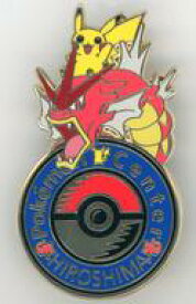【中古】バッジ・ビンズ ピカチュウ＆ギャラドス ポケモンセンターヒロシマOP ロゴピンズ 「ポケットモンスター」