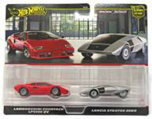 �y�V�i�z�~�j�J�[ 1/64 �����{���M�[�j �J�E���^�b�N LP5000 QV/�����`�A �X�g���g�X �[�� �uHot Wheels �v���~�A�� 2�p�b�N�v [JBL02-9866]