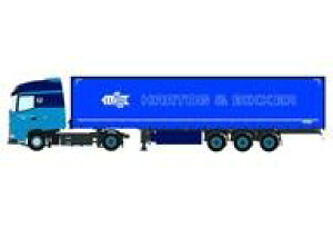 �y�V�i�z�~�j�J�[ 1/50 Hartog �� Bikker DAF XG 4X2 CURTAISIDE TRAILER - 3 AXLE [01-4481]