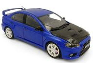 yViz~jJ[ 1/18 Mitsubishi Lancer Evolution X with RAYS Volk Racing TE37 Carbon hood(u[) [VT18003]