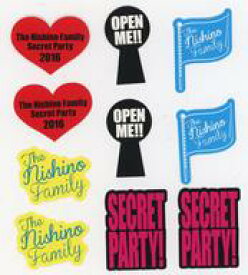 【中古】シール・ステッカー(女性) 西野カナ フレークシール5種セット 「The Nishino Family Secret Party 2016」 エッグハント景品
