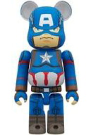 【中古】トレーディングフィギュア CAPTAIN AMERICA 「BE＠RBRICK-ベアブリック- CHASE MARVEL INFINITY SAGA」