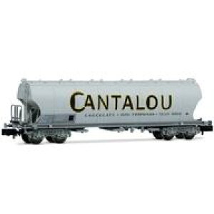 yVizS͌^ 1/160 SNCF. 4-axle cereal hopper wagon hCantalouh. ep. IV [HN6706]
