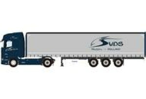 �y�V�i�z�~�j�J�[ 1/50 Van der Sluis Transport SCANIA S HIGHLINE CS20H 4X2 CURTAINSIDE TRAILER - 3 AXLE [01-4667]