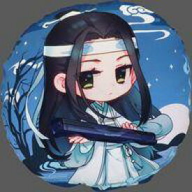 【中古】クッション・抱き枕・本体 藍忘機 夜狩クッション 「魔道祖師」