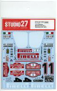 yVizhEH 1/12 Stratos Monte Carlo #1/Sanremo #4 1978 fJ[ [ST27-DC1260]