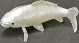 【中古】トレーディングフィギュア 運気上昇(銀鯉) 「縁起物カプセルトイ 錦鯉」