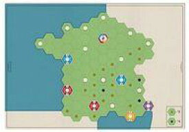 【中古】ボードゲーム 蒸気の時代 拡張セット フランス/ポーランド (Age of Steam Deluxe Expansion： France/Poland Maps)