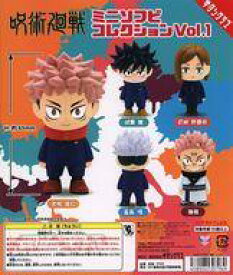 【中古】紙製品 ガチャ台紙 「呪術廻戦 ミニソフビコレクション Vol.1」