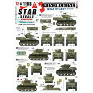 �y�V�i�z�h���E�H�� 1/72 ���p �t�����X �C���h�V�i�푈#4 M5A1�X�`���A�[�g�y��� ����/������Y�� �f�J�[�� [SD72-A1188]