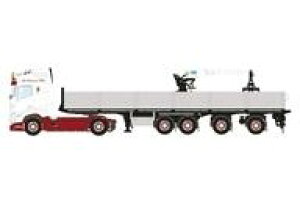 �y�V�i�z�~�j�J�[ 1/50 Voncken Transporten VOLVO FH5 GLOBETROTTER 4X2 TRIDEC REEFER TRAILER - 3 AXLE [01-4653]