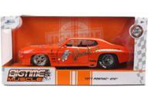 �y�V�i�z�~�j�J�[ 1/24 1971 �|���e�B�A�b�N GTO �W���b�W(�I�����W) �uBIGTIME MUSCLE�v [JADA36591]