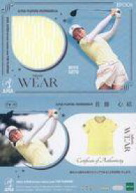 【中古】スポーツ/スペシャルインサートカード/メモラビリアカード/EPOCH 2025 JLPGA OFFICIAL TRADING CARDS TOP PLAYERS PM-36[スペシャルインサートカード]：佐藤 心結(ジャージー)(/100)