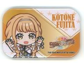 【中古】バッジ・ピンズ 藤田ことね 長方形缶バッジ 「アイドルマスターシリーズ アンサンブルスパークル in namco TOKYO デジタルミニゲーム」 グッド賞