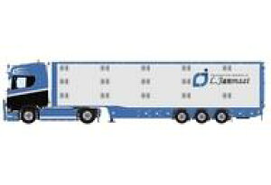�y�V�i�z�~�j�J�[ 1/50 Transportbedrijf L. Janmaat SCANIA S HIGHLINE CS20H 4X2 ISO THERM LIVE STOCK TRAILER - 3 AXLE [01-4784]