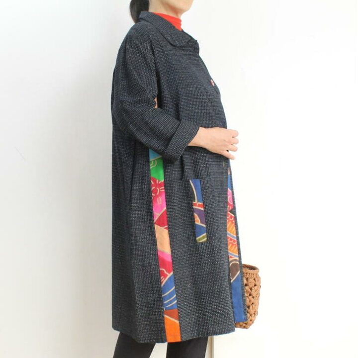 楽天市場】作家一点物 古布アレンジ ミセス 50代 60代 70代 秋冬春 