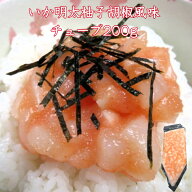 いか明太子チューブ200g 柚子胡椒風味 辛子明太子 手巻き 寿司 ネタ 海鮮 丼 冷凍 通販 お得 人気 九州 …