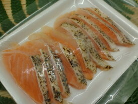 使いやすい10枚　寿司ネタ　サーモントラウト焼きハラススライス6g×10枚　すしねた　業務用　生食用　刺身用　海鮮丼　手巻き寿司