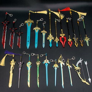 【ランキング入賞】 原神 げんしん genshin 飾り 剣 ミニ武器 キーホルダー コスプレ小物 合金キーコスプレ 道具 cosplay イベント パーティー WH1004