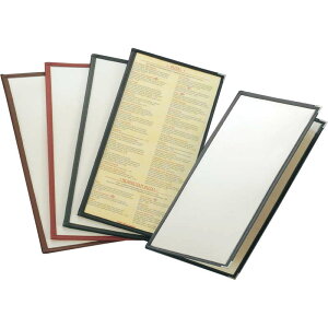 クリアテーピングメニュー(B4 2/3タイプ 6ページ) LTB-460 / 受注生産 / えいむ テーピング メニューブック タテ型