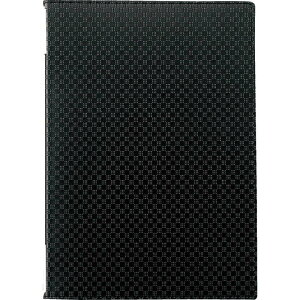 コバルトメニュー(中 B5 4ページ) LB-862 / ピンホールタイプ / えいむ 合皮 メニューブック クリップ ピンタイプ