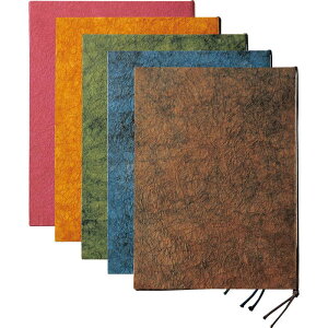 和紙メニュー(もみ紙)(大 A4 4ページ) 舞-401 / えいむ 和風 メニューブック ヒモタイプ