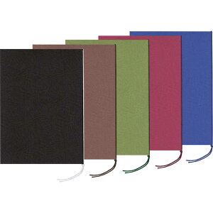 和風 メニューブック(A4 4ページ) LC-101 / シンビ メニューブック A4 ヒモタイプ レザック 紙製