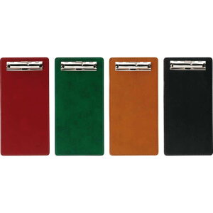 合皮 伝票バインダー(大) BH-31 / えいむ 伝票ホルダー 伝票ばさみ お会計クリップ