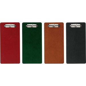 合皮 伝票バインダー(小) BH-32 / えいむ 伝票ホルダー 伝票ばさみ お会計クリップ