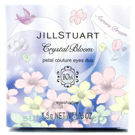 訳あり【メール便対応】ジルスチュアート クリスタルブルーム ペタルクチュールアイズ デュオ 07 aurora dream petals 1.5g