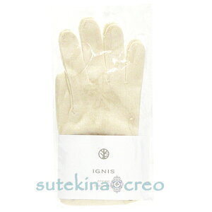 訳あり【メール便対応】イグニス ナイトウェル お手入れ てぶくろ 2枚入り