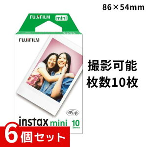 instax �x�m�t�C����(FUJIFILM) �C���X�^���g�J���� �`�F�L�p�t�B���� 10���� INSTAX MINI JP 1 ×6�Z�b�g 4547410377224 #