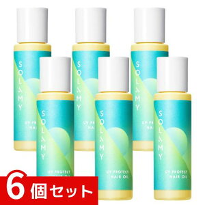 SOLAMY �\���~�[ UV �v���e�N�g �w�A�I�C�� 50ml x6�Z�b�g 4571607691855 #