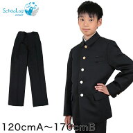 小学生 制服 長ズボン 黒 洗える ノータック 後ろゴム 120cmA〜170cmB 小学校 学生服 男子 ズボン A体 B…