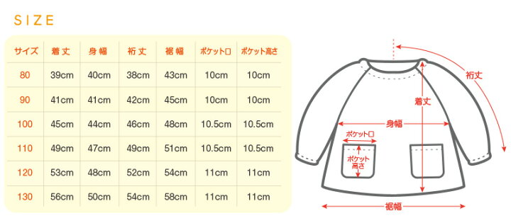 楽天市場】【楽天1位】スモック 長袖 幼稚園 スモッグ 子供 撥水 