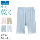【7/20エントリー★抽選で最大100％ポイントバック】グンゼ レディース 3分丈 ボトム 部屋干し インナー M〜LL (ハーフボトム ズボン下 アンダーウェア 下着 肌着 夏 速乾)