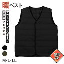 【要エントリー★11/5は抽選でポイントバック！】ダウンベスト メンズ 秋 冬 軽量 防寒 あったか M L LL 中綿ベスト …