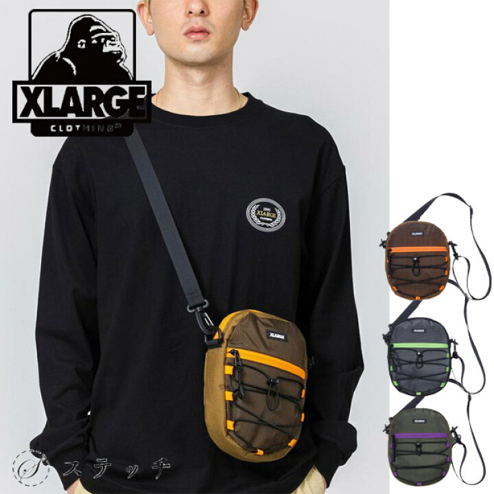 楽天市場】XLARGE エクストララージ ショルダーバッグ TACTICAL 