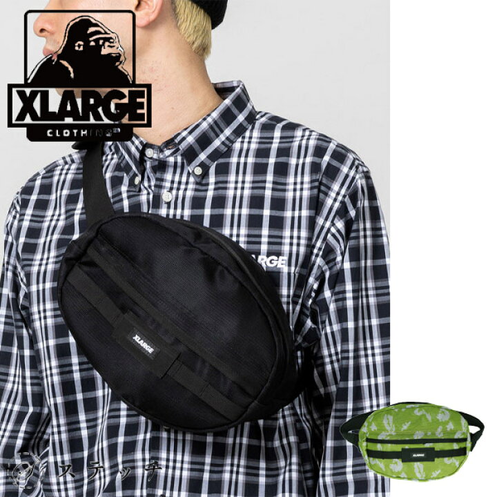 楽天市場】XLARGE エクストララージ ウエストバッグ MESH WAIST BAG  