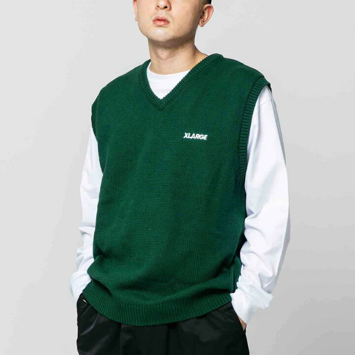 楽天市場】XLARGE エクストララージ ベスト トップス ニットベスト 