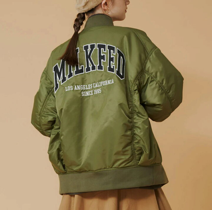 楽天市場】MILKFED ミルクフェド アウター MA-1 FLIGHT JACKET 