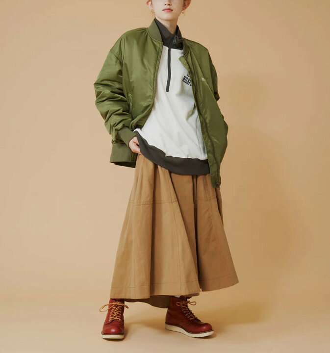 楽天市場】50%OFF MILKFED ミルクフェド アウター MA-1 FLIGHT JACKET 