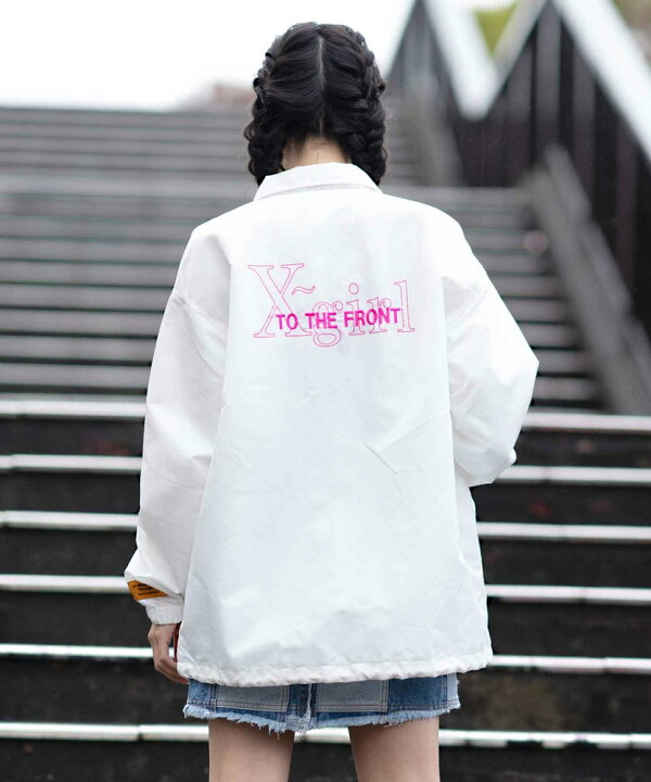 楽天市場】50%OFF X-girl エックスガール アウター RELAXED COACH 