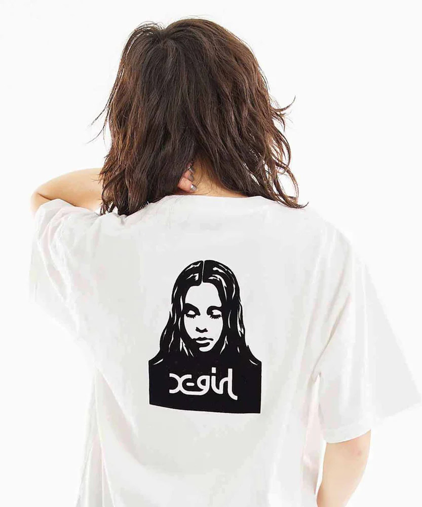 楽天市場】X-girl エックスガール tシャツ FACE S/S TEE 105235011001