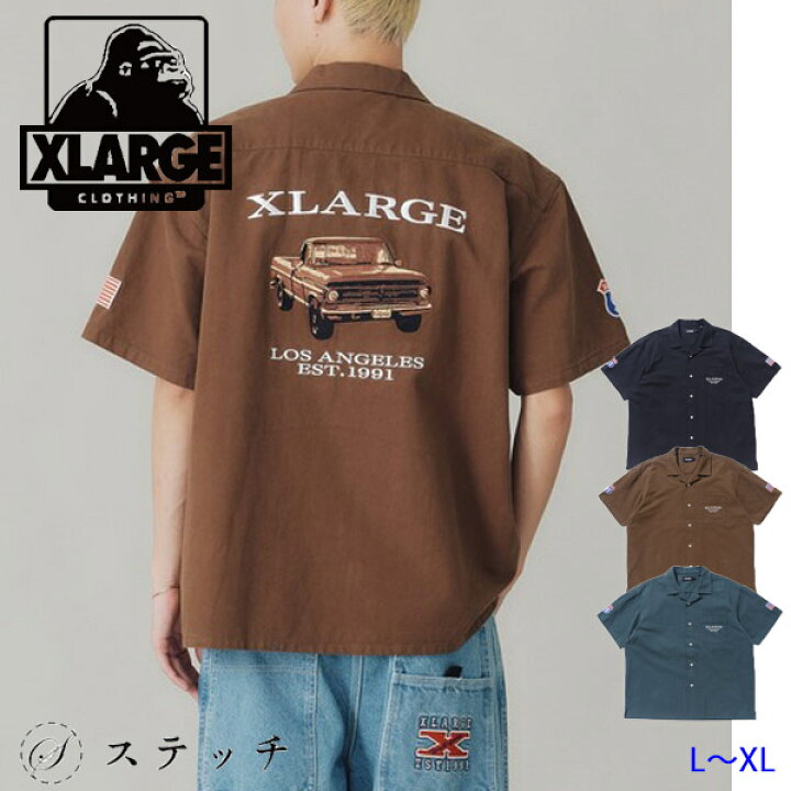 楽天市場】エクストララージ トップス OLD PICK UP TRUCK S/S WORK 
